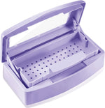 Sterilizing Tray Disinfection Box for beauty tools, purple