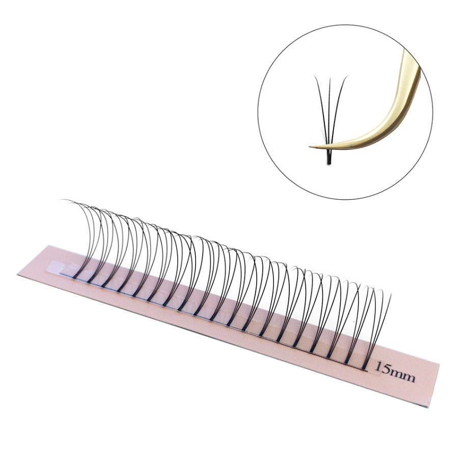 3D premade volume Eyelash Extensions fans, D/0.07/MIX