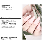 Poliakrila gēla tehnika + aparātmanikīrs
