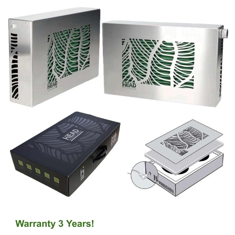 Professional desktop dust collector DH-400 with low noise and HEPA filtration