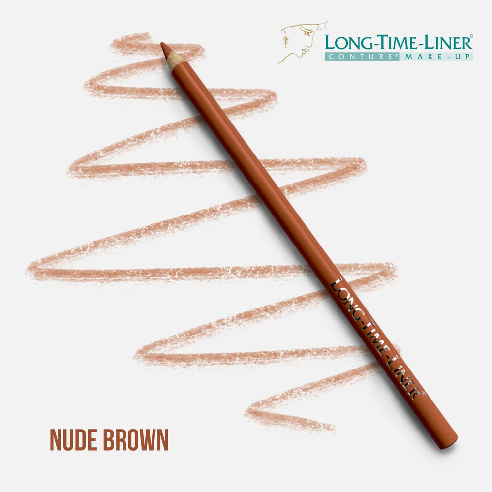 Long Time Liner pre-drawing pencil liner | NUDE BROWN