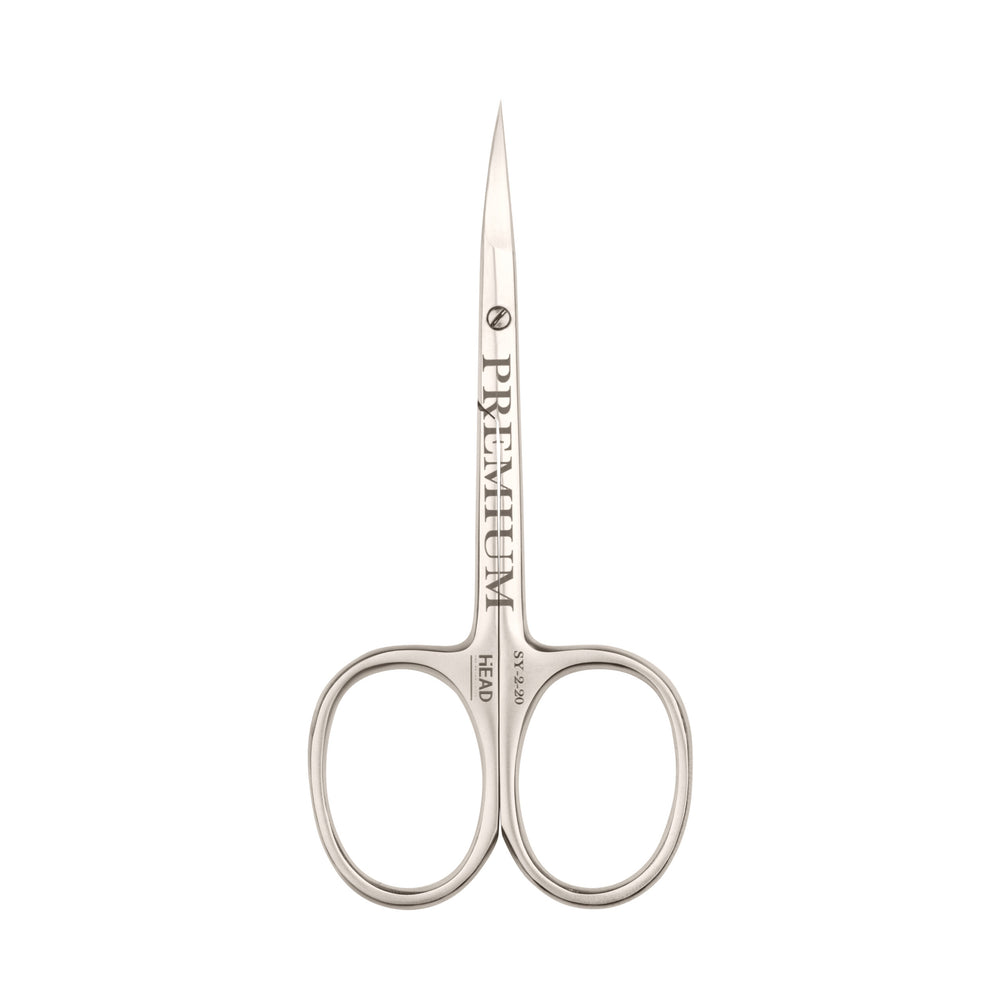 Nickel-plated SY-2-20 scissors with 20 mm blades, professional quality