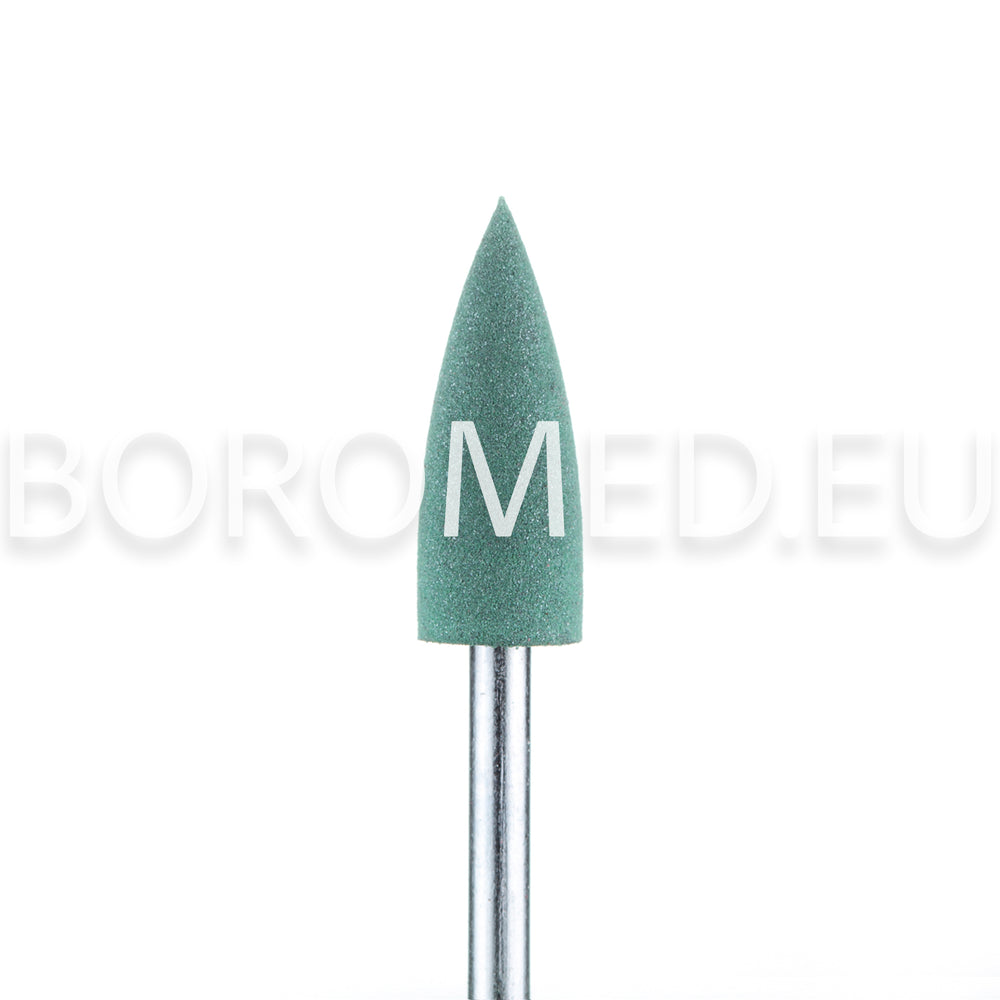 POLISHING bit for manicure and pedicure P31 Small Sharp CONE Green