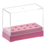 Plastic BOX for bits with lid, PINK