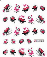 Nail art sticker slider water decals, JAPAN