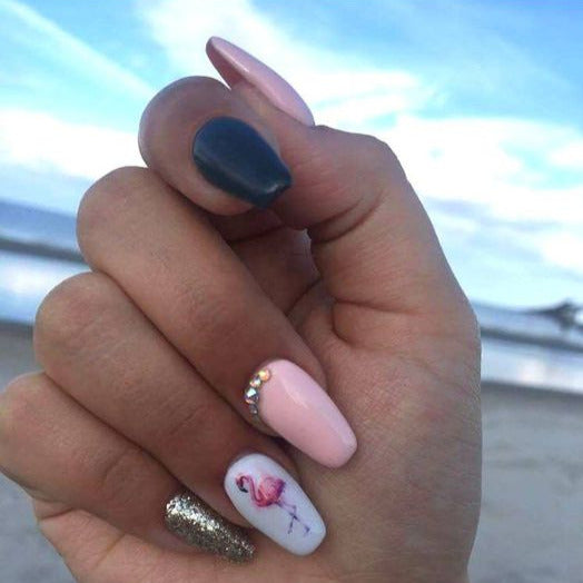 BIS Pure Nails  slider nail design sticker decal SMART RABBIT, N25