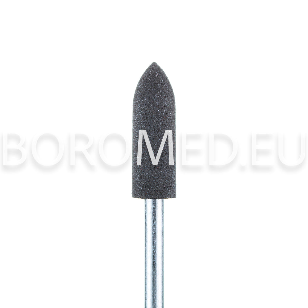 POLISHING bit for manicure and pedicure P43 Rounded CYLINDER Black