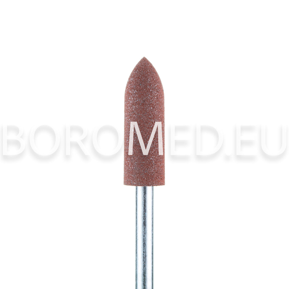 POLISHING bit for manicure and pedicure P46 Rounded CYLINDER Brown