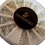 Swarovski circle with white crystals, 600 pieces