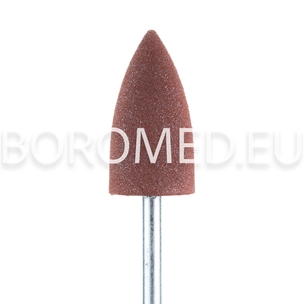 POLISHING bit for manicure and pedicure P18 Big Sharp CONE Brown