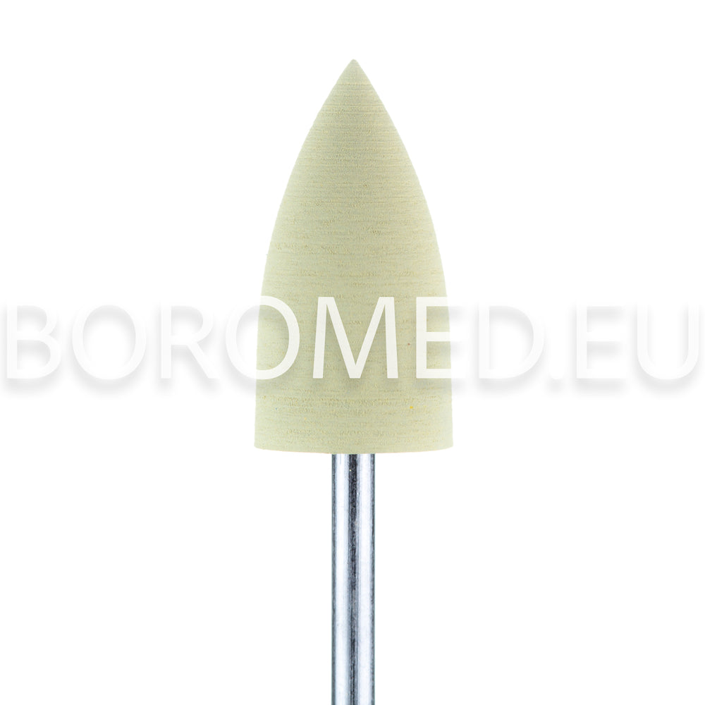 POLISHING bit for manicure and pedicure P21 Big Sharp CONE Ivory