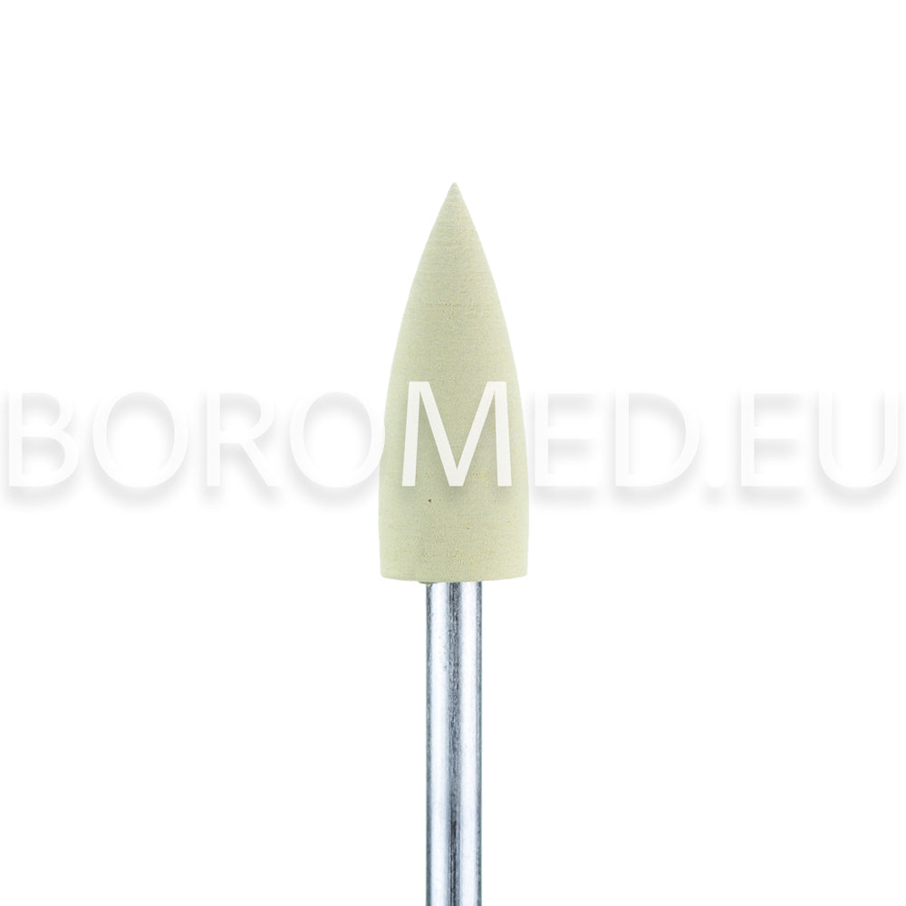 POLISHING bit for manicure and pedicure P35 Small Sharp CONE Ivory