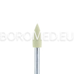 POLISHING bit for manicure and pedicure P42 Very Small Sharp CONE Ivory