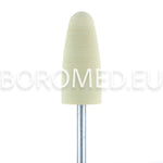 POLISHING bit for manicure and pedicure P7 Big rounded CONE Ivory