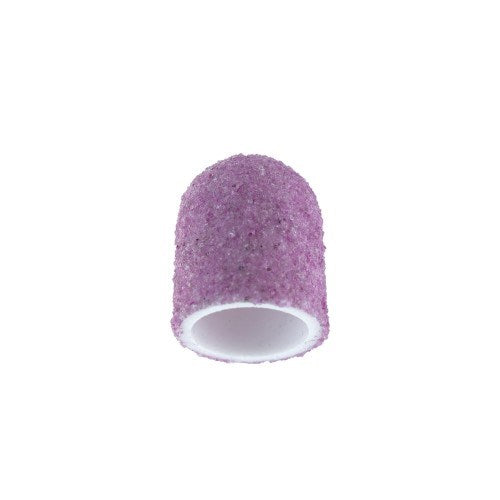 Abrasive caps for pedicure 10 mm PINK, differents grits
