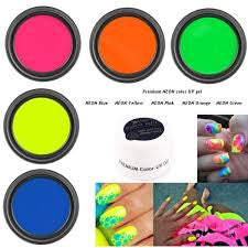 UV/LED bright NEON Green color nail modeling & extension gel, 5 ml