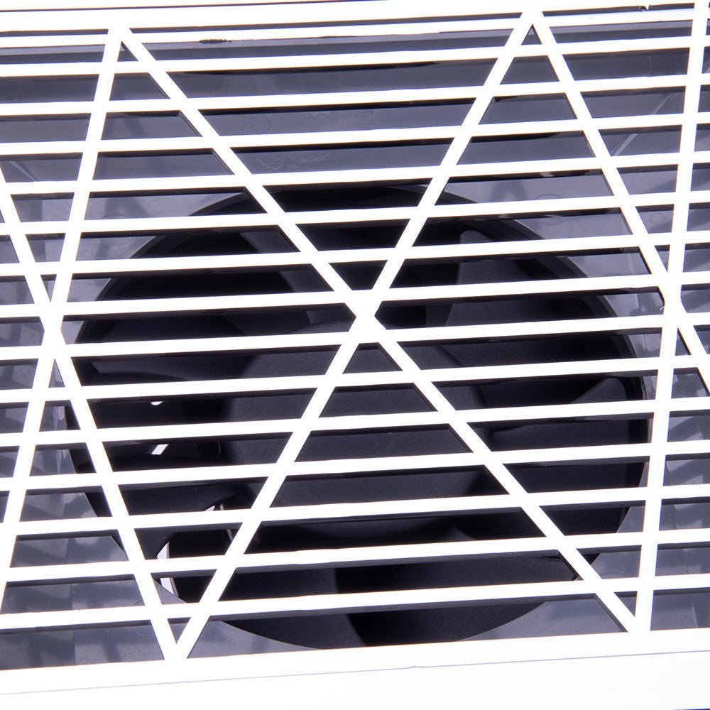 80W nagu putekļu nosūcējs ar kasetes tipa filtru, balts