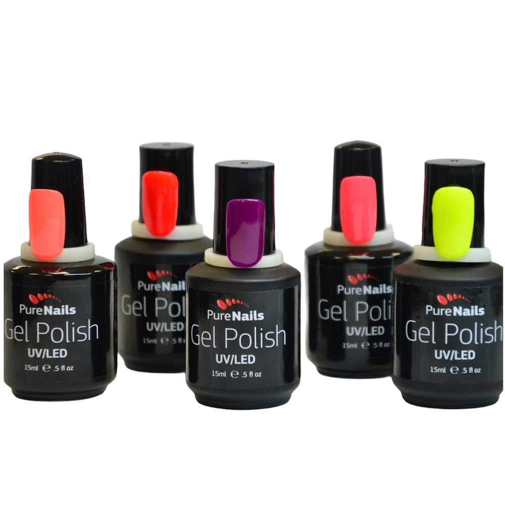 BIS Pure Nails UV/LED gel nail polish 15 ml, 16 NEON RED