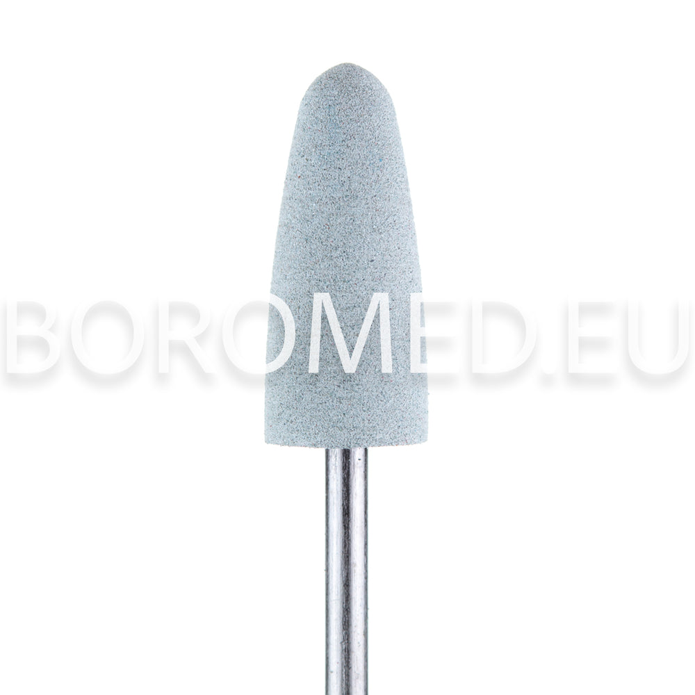 POLISHING bit for manicure and pedicure P9 Middle rounded CONE Grey