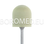 POLISHING bit for manicure and pedicure SK4 Silicone with diamond filling Ivory