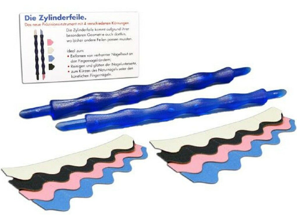NDED cylinder nail set with disposable files, total sale!
