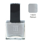 GlamLac gel effect nail lacquer polish 15 ml, 118572 PLATINUM