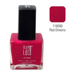 GlamLac gel effect nail lacquer polish 15 ml, 118090 RED DREAMS
