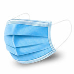 Protective face mask 3-play, BLUE