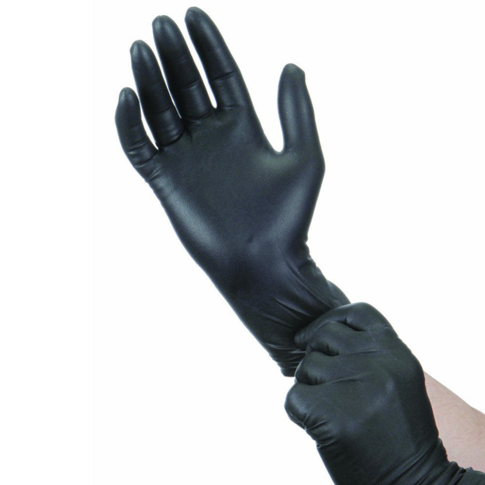 Unigloves Nitrile gloves Black Pearl XS, S, M or L, 100 pieces