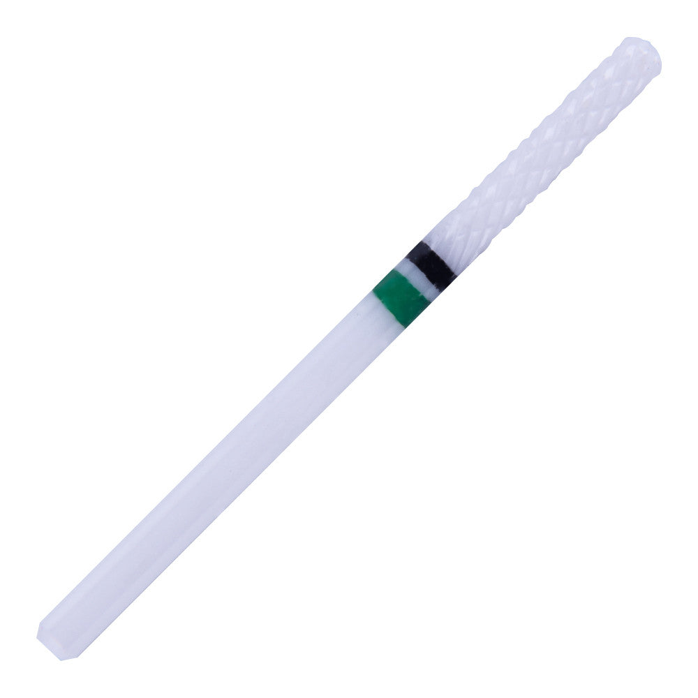 Ceramic nail file bit for manicure and pedicure, STRAIGHT
