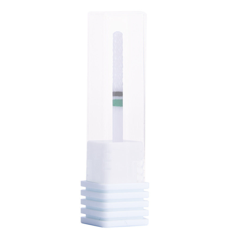 Ceramic nail file bit for manicure and pedicure, STRAIGHT