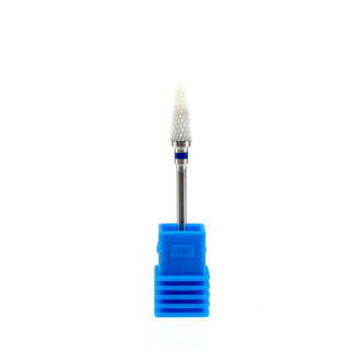 Ceramic nail file bit for manicure and pedicure, blue TREE