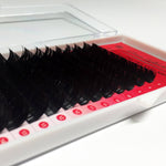 Final sale! Glam Lashes eyelash extensions FLAT ELLIPSE, 9-0.15-D