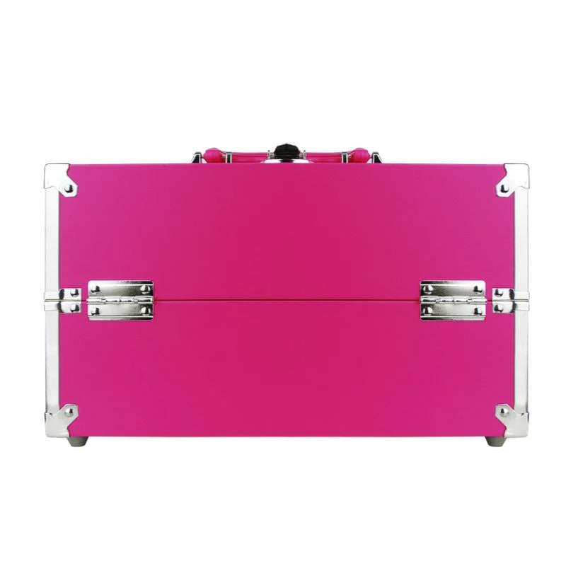 Blink Lash leather Beauty case, HOT PINK