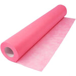Non-woven cosmetic bed sheet roll 80cm, PINK
