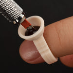 Soft silicone rings for permanent make-up & tattoo