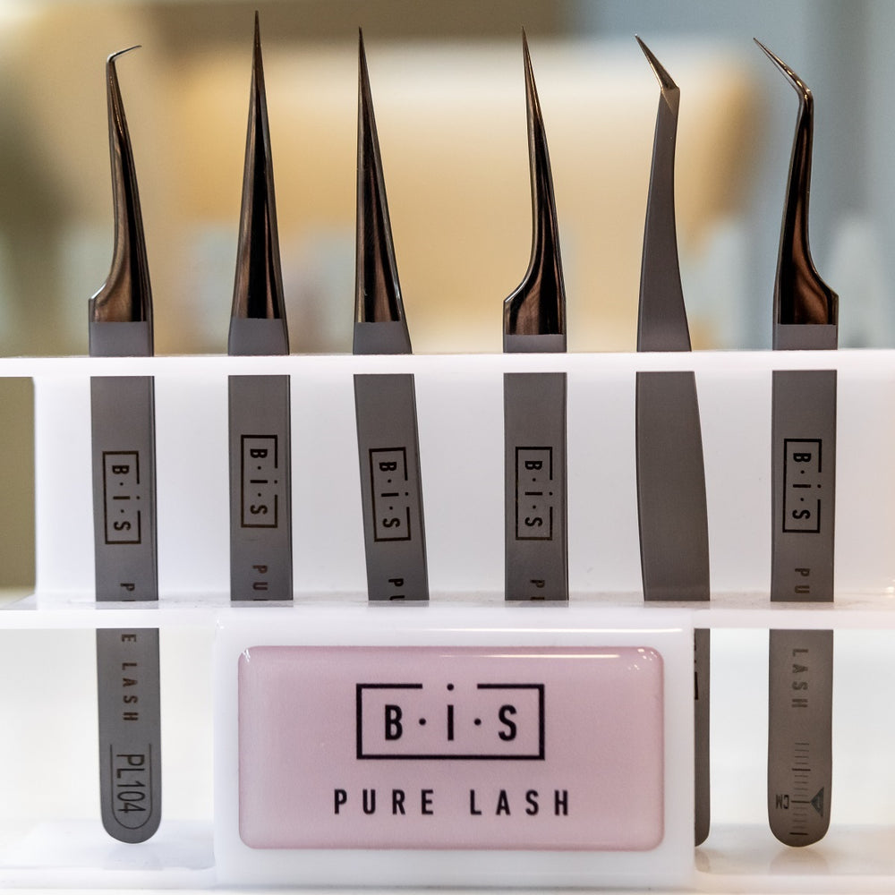 BIS Pure Lash 2D-3D Volume 60° Tweezers for eyelash extensions, PL103