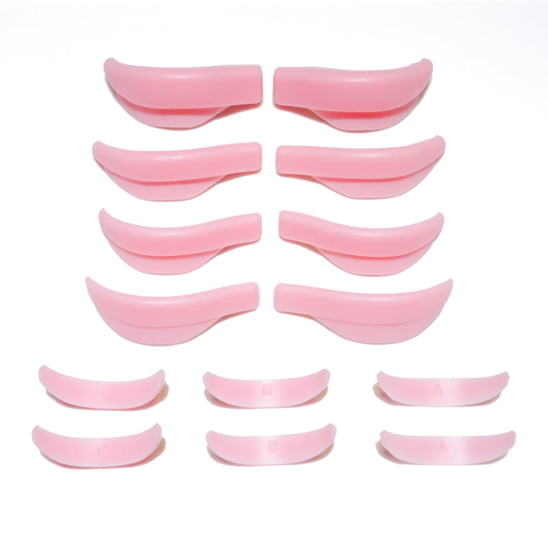 BIS Pure Lash lamination upper and lower silicone pads, 12 pieces/6 pairs