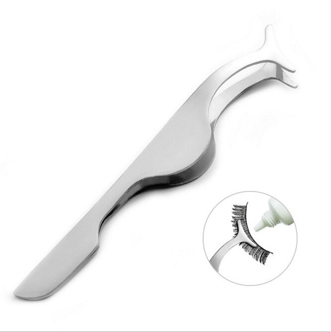 Tweezers for easy false eyelashes application, PINK