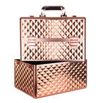 Beauty suitcase 3D design XL, ROSE GOLD