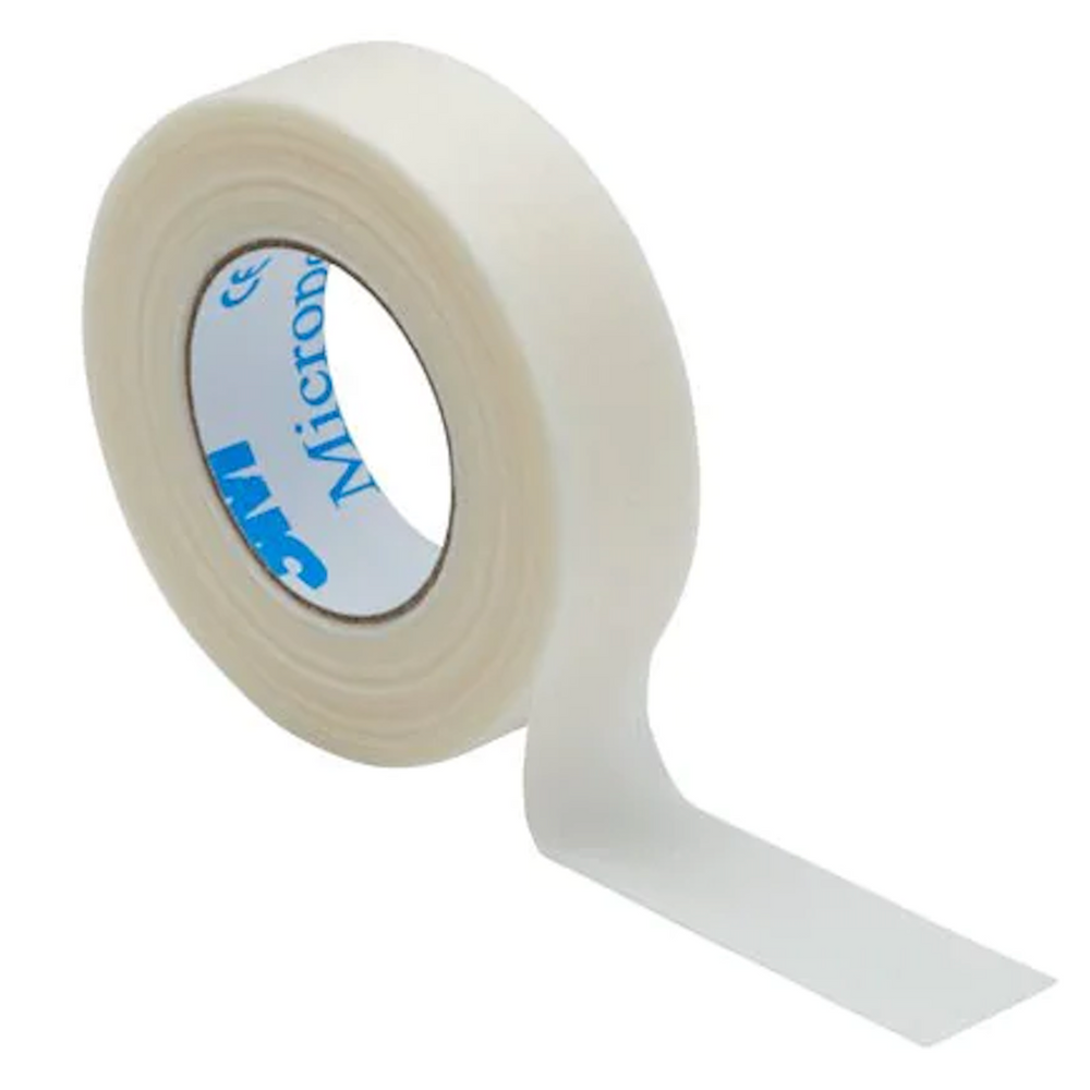 3M™ Tape for eyelash extensions, Micropore PAPER 9.1 m x 1.25 cm