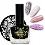 NTN polish for Konad nail stamping art BLACK, 10ml