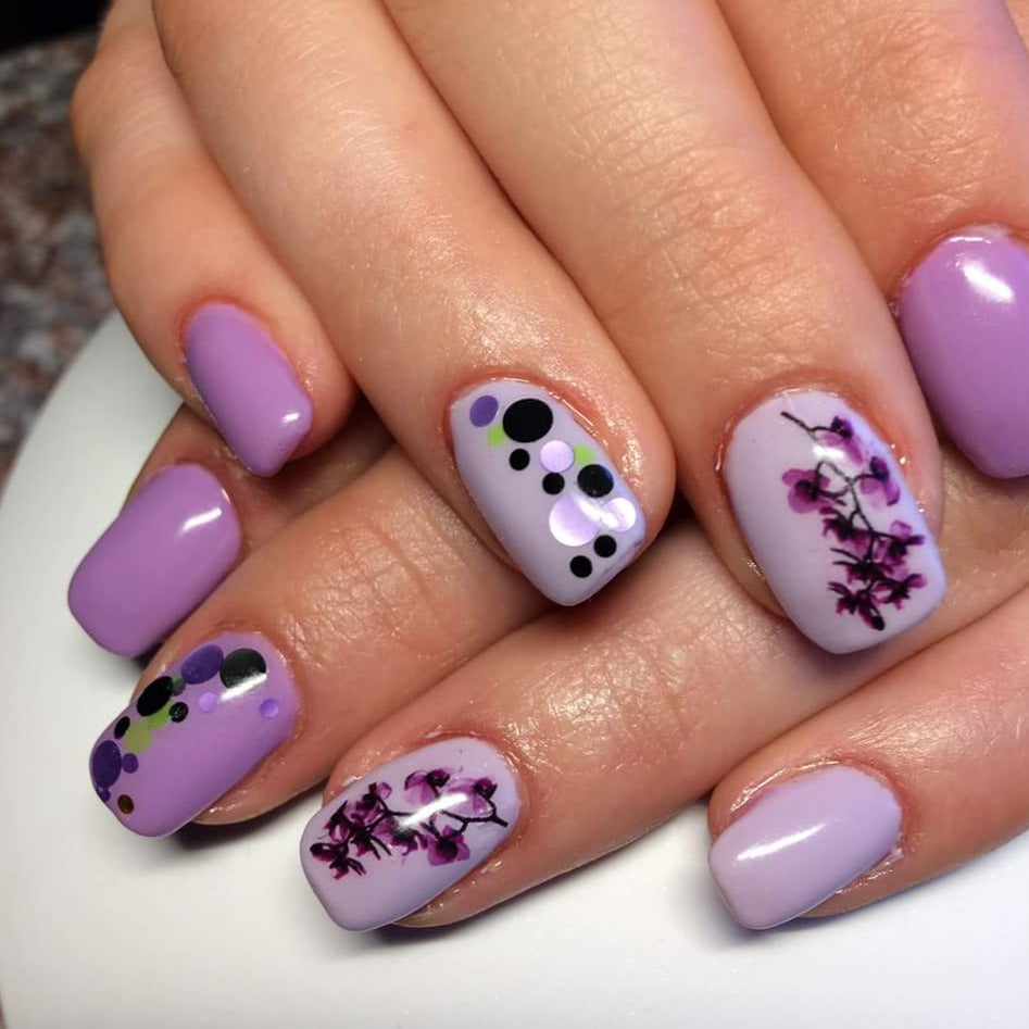 BIS Pure Nails nagu dizaina slaideri uzlīmes FLOWERS, models E12, F09, F13, F16, F17, F43 and F55