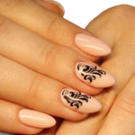 BIS Pure Nails  slider nail design sticker decal Art13, NAILCRUST GOLD