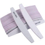 PRO nail file for mainure and pedicure HALFMOON, 180/240