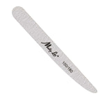 PRO nail file grey wooden slim RESTANGULAR by MollyLac, 100/180