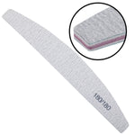 PRO nail file for mainure and pedicure HALFMOON, 180/240