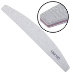 PRO nail file for mainure and pedicure HALFMOON, 180/180
