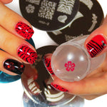 Silicone nail design stamper for Konad stamping, CLEAR small