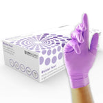 Unigloves Nitrile gloves Violet Pearl 100 pieces package XS, S or M